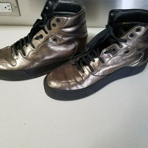 Balenciaga leather high-top sneakers